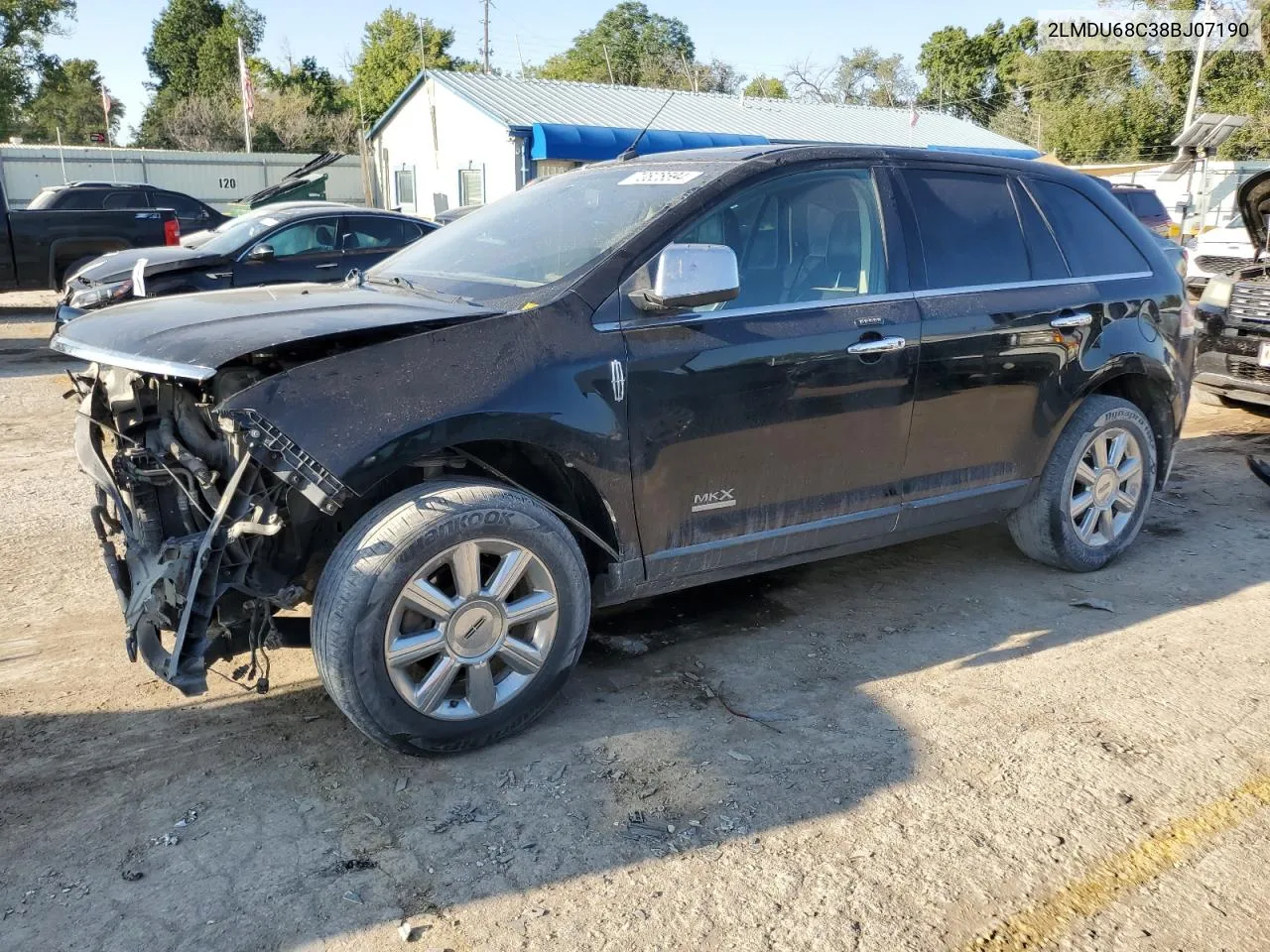 2LMDU68C38BJ07190 2008 Lincoln Mkx