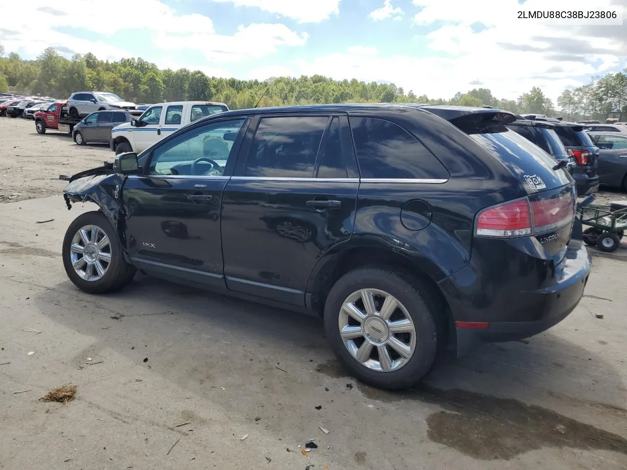 2008 Lincoln Mkx VIN: 2LMDU88C38BJ23806 Lot: 70828874