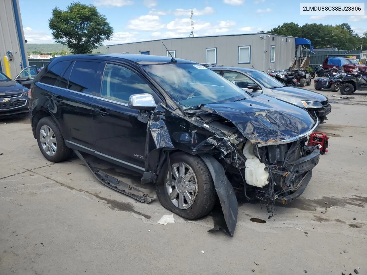 2008 Lincoln Mkx VIN: 2LMDU88C38BJ23806 Lot: 70828874