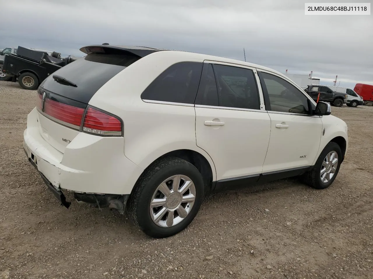 2008 Lincoln Mkx VIN: 2LMDU68C48BJ11118 Lot: 70987614