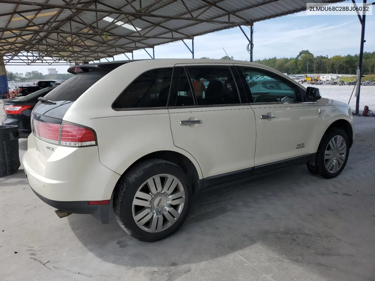 2008 Lincoln Mkx VIN: 2LMDU68C28BJ06032 Lot: 71234454