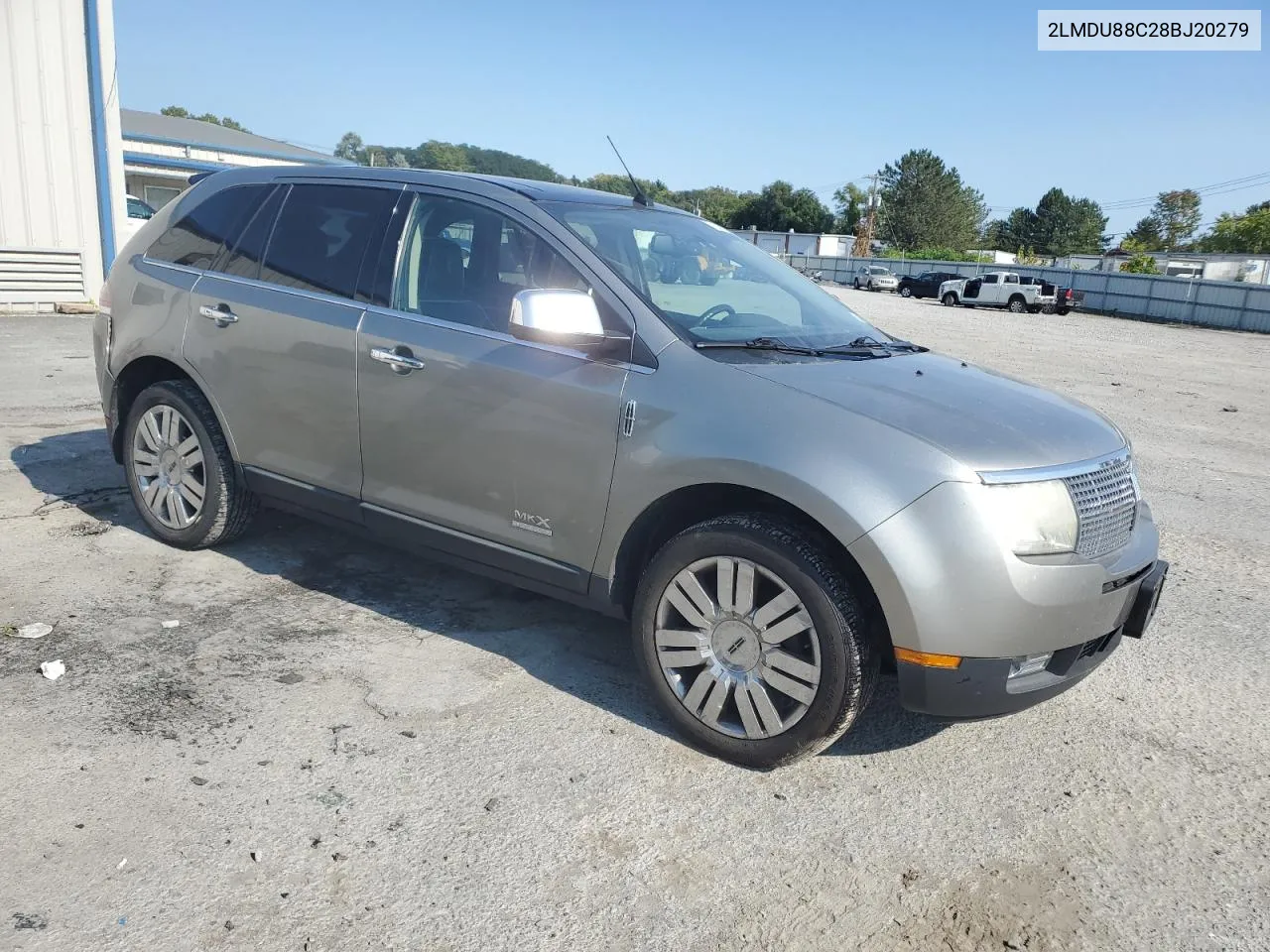 2008 Lincoln Mkx VIN: 2LMDU88C28BJ20279 Lot: 71389804