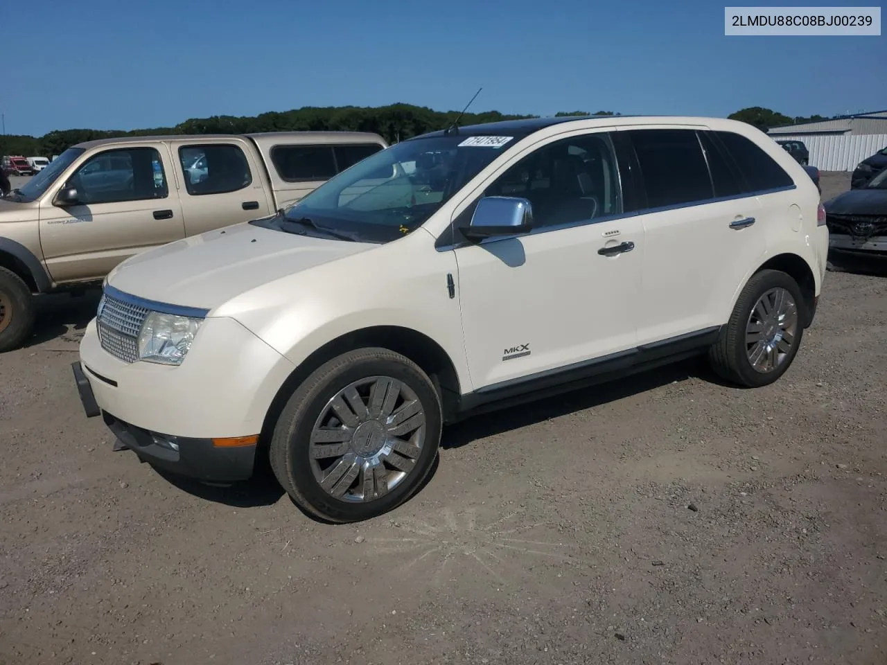 2008 Lincoln Mkx VIN: 2LMDU88C08BJ00239 Lot: 71471954