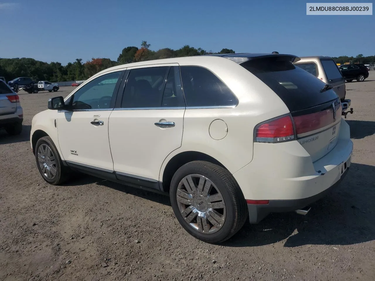 2008 Lincoln Mkx VIN: 2LMDU88C08BJ00239 Lot: 71471954