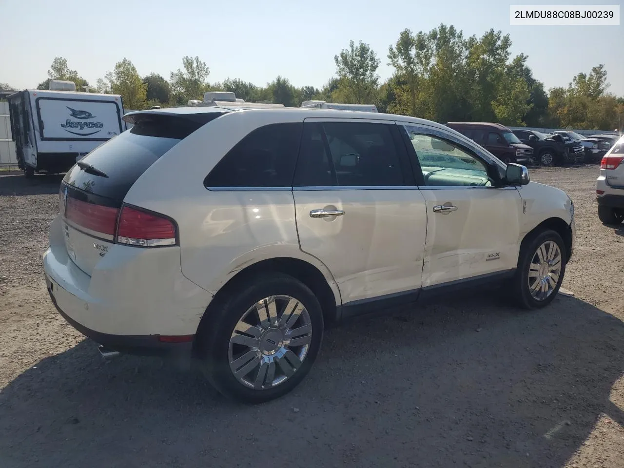 2008 Lincoln Mkx VIN: 2LMDU88C08BJ00239 Lot: 71471954