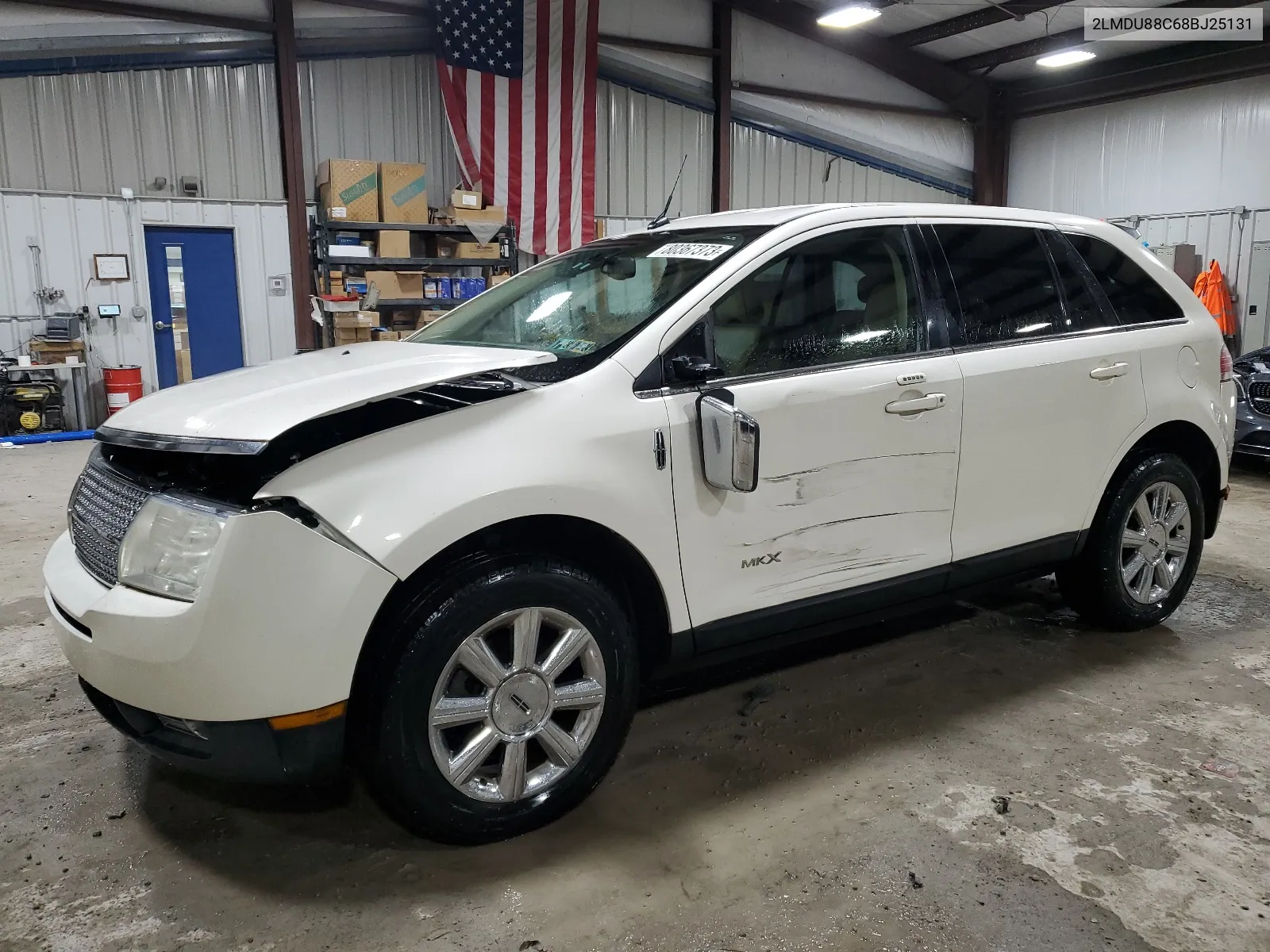 2008 Lincoln Mkx VIN: 2LMDU88C68BJ25131 Lot: 80367373