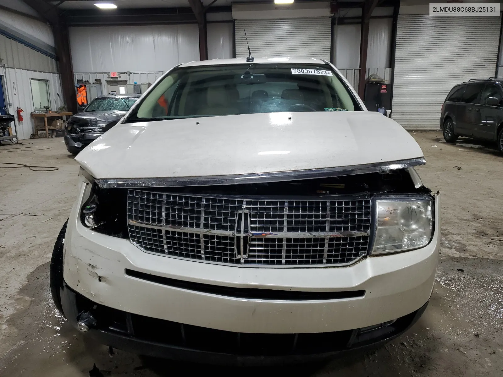 2008 Lincoln Mkx VIN: 2LMDU88C68BJ25131 Lot: 80367373