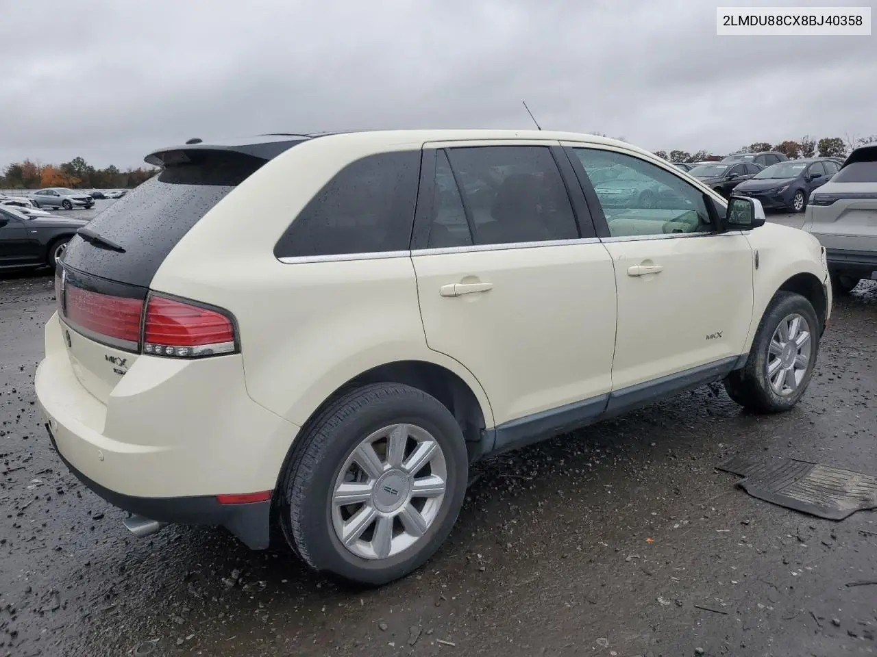 2LMDU88CX8BJ40358 2008 Lincoln Mkx