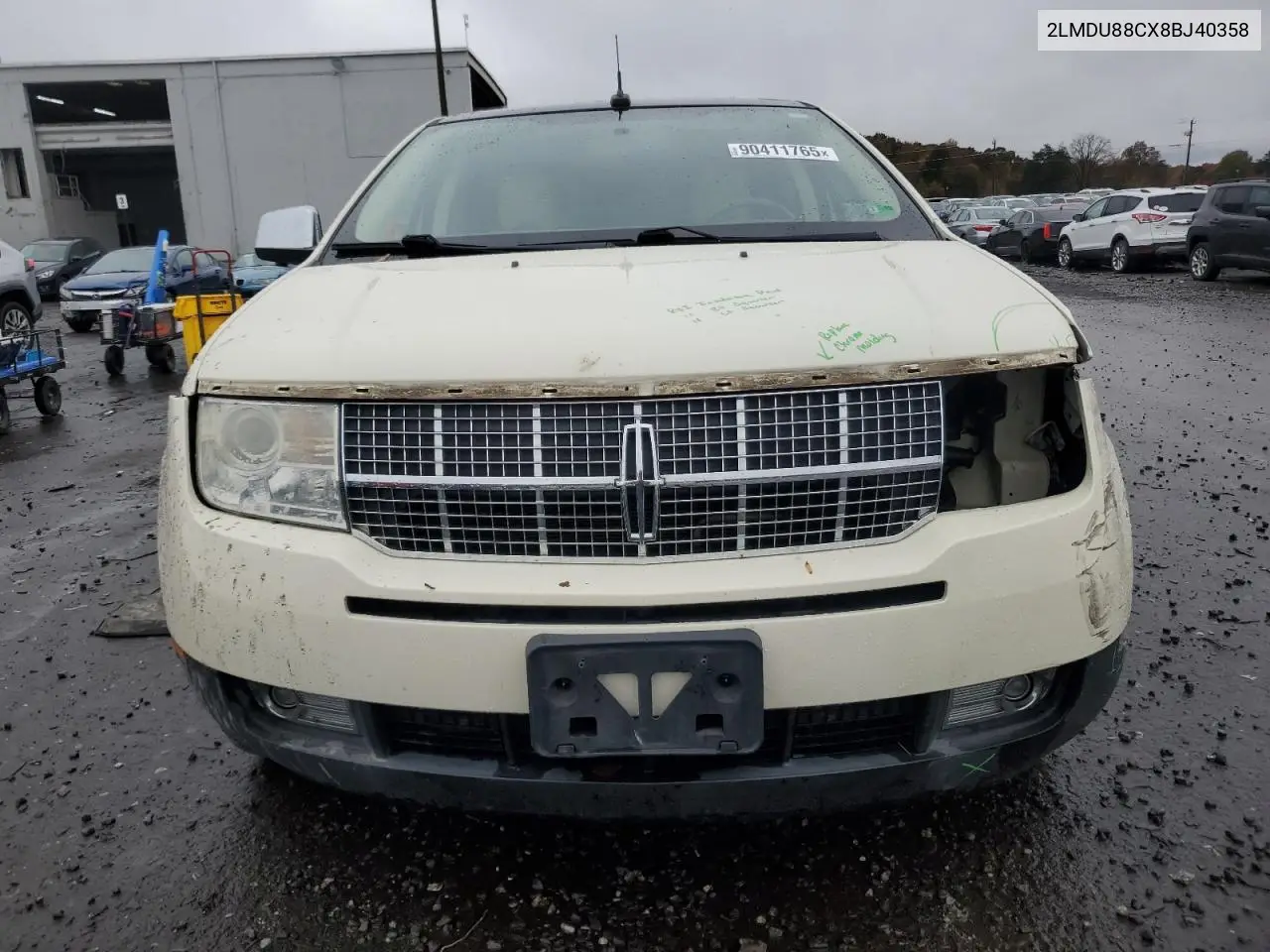 2LMDU88CX8BJ40358 2008 Lincoln Mkx