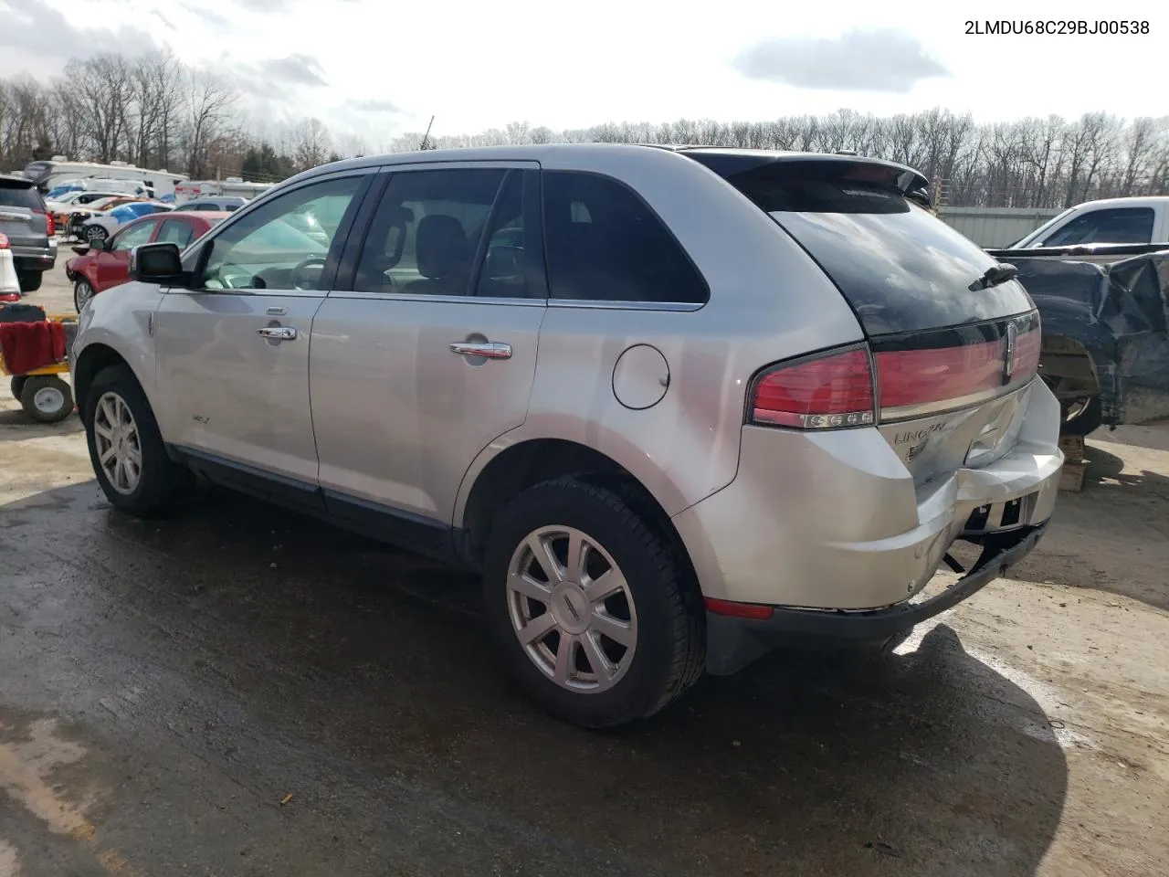 2009 Lincoln Mkx VIN: 2LMDU68C29BJ00538 Lot: 45091084