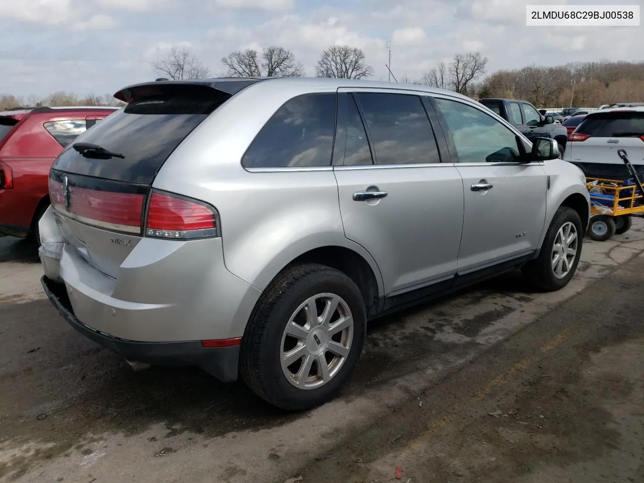 2009 Lincoln Mkx VIN: 2LMDU68C29BJ00538 Lot: 45091084