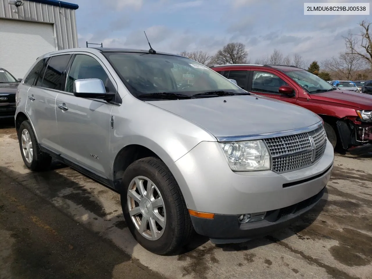 2009 Lincoln Mkx VIN: 2LMDU68C29BJ00538 Lot: 45091084