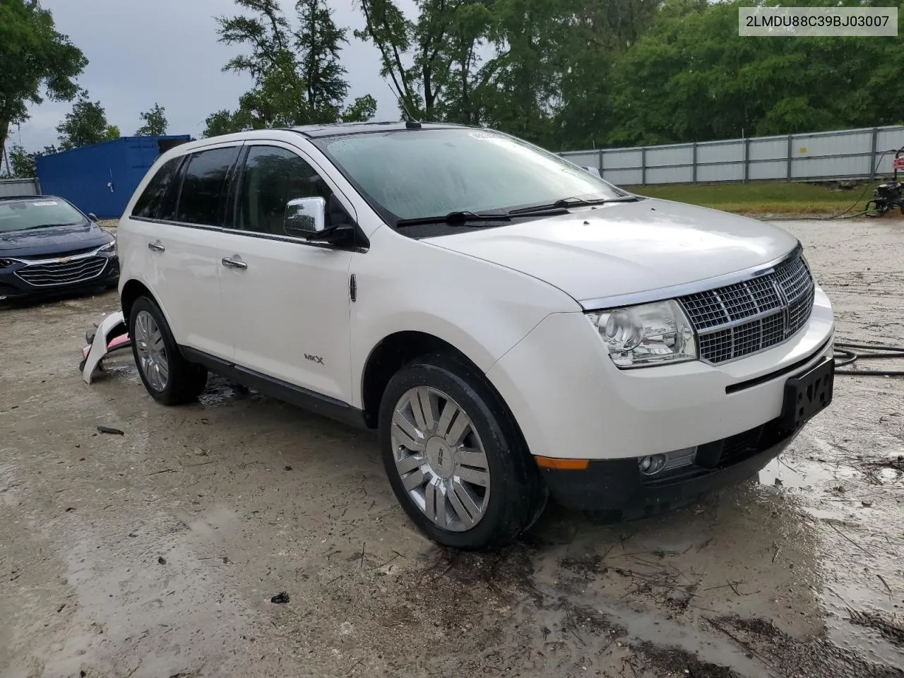 2009 Lincoln Mkx VIN: 2LMDU88C39BJ03007 Lot: 48674214