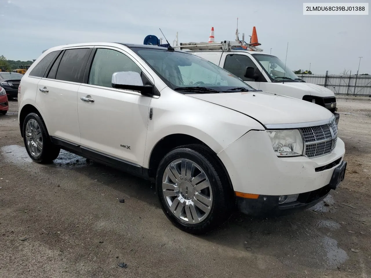 2009 Lincoln Mkx VIN: 2LMDU68C39BJ01388 Lot: 52725114