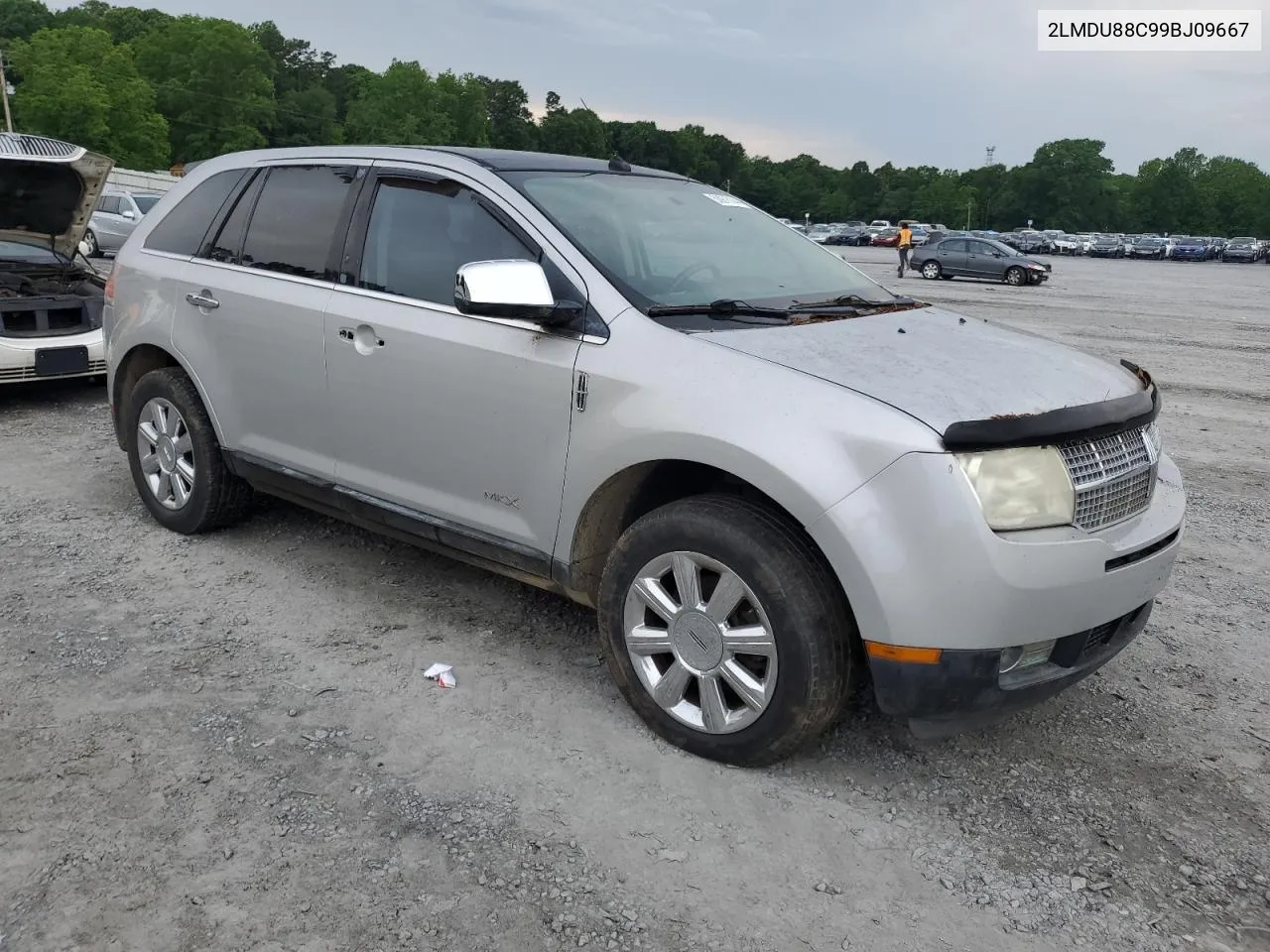 2009 Lincoln Mkx VIN: 2LMDU88C99BJ09667 Lot: 53976144