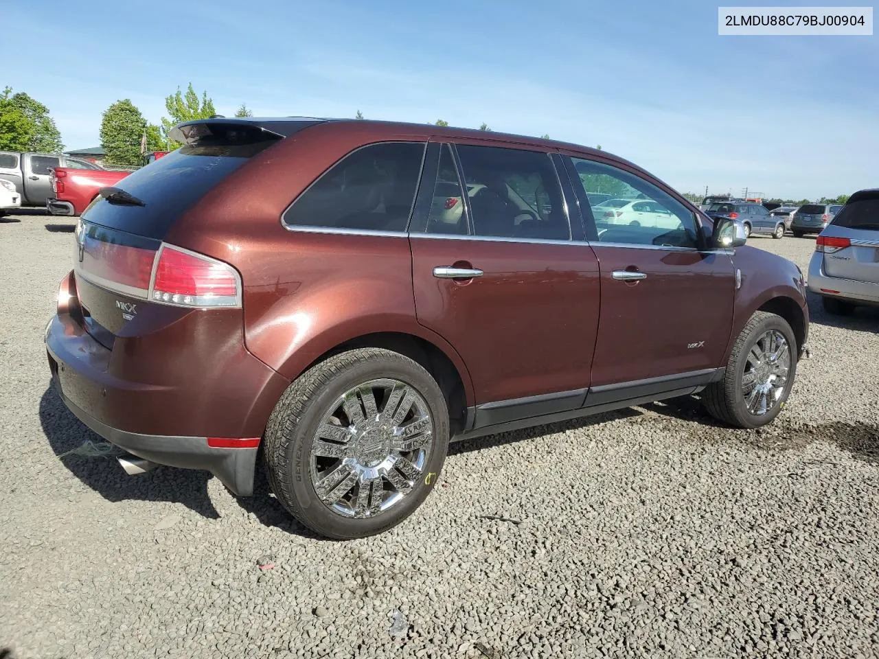 2009 Lincoln Mkx VIN: 2LMDU88C79BJ00904 Lot: 54283134