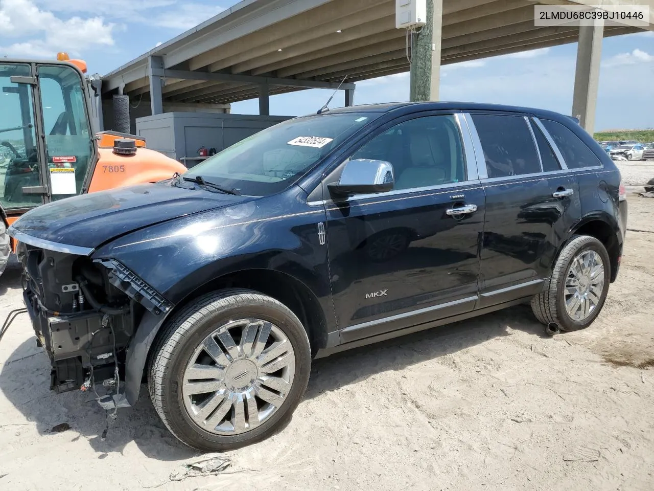 2009 Lincoln Mkx VIN: 2LMDU68C39BJ10446 Lot: 54532624