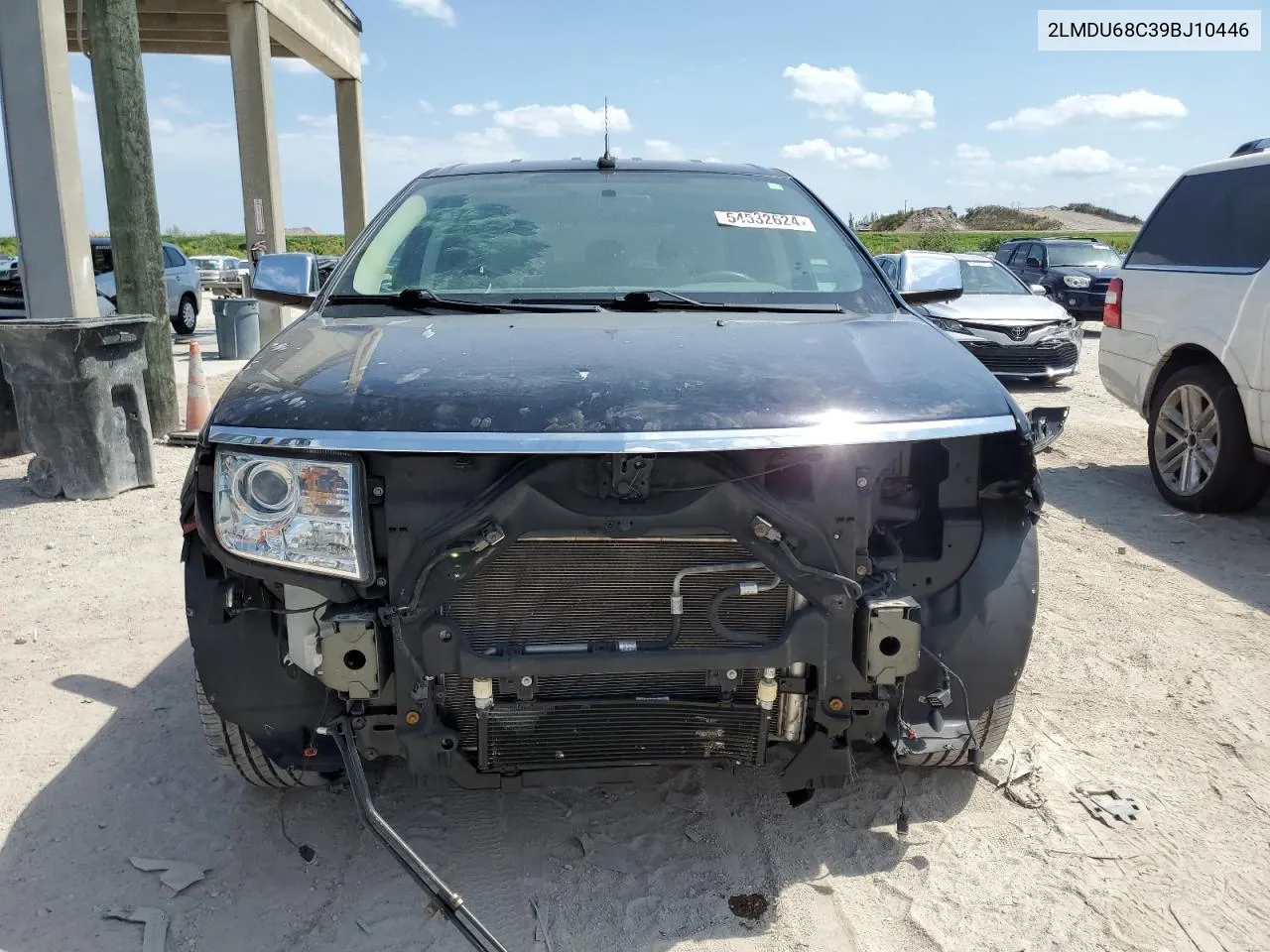 2009 Lincoln Mkx VIN: 2LMDU68C39BJ10446 Lot: 54532624