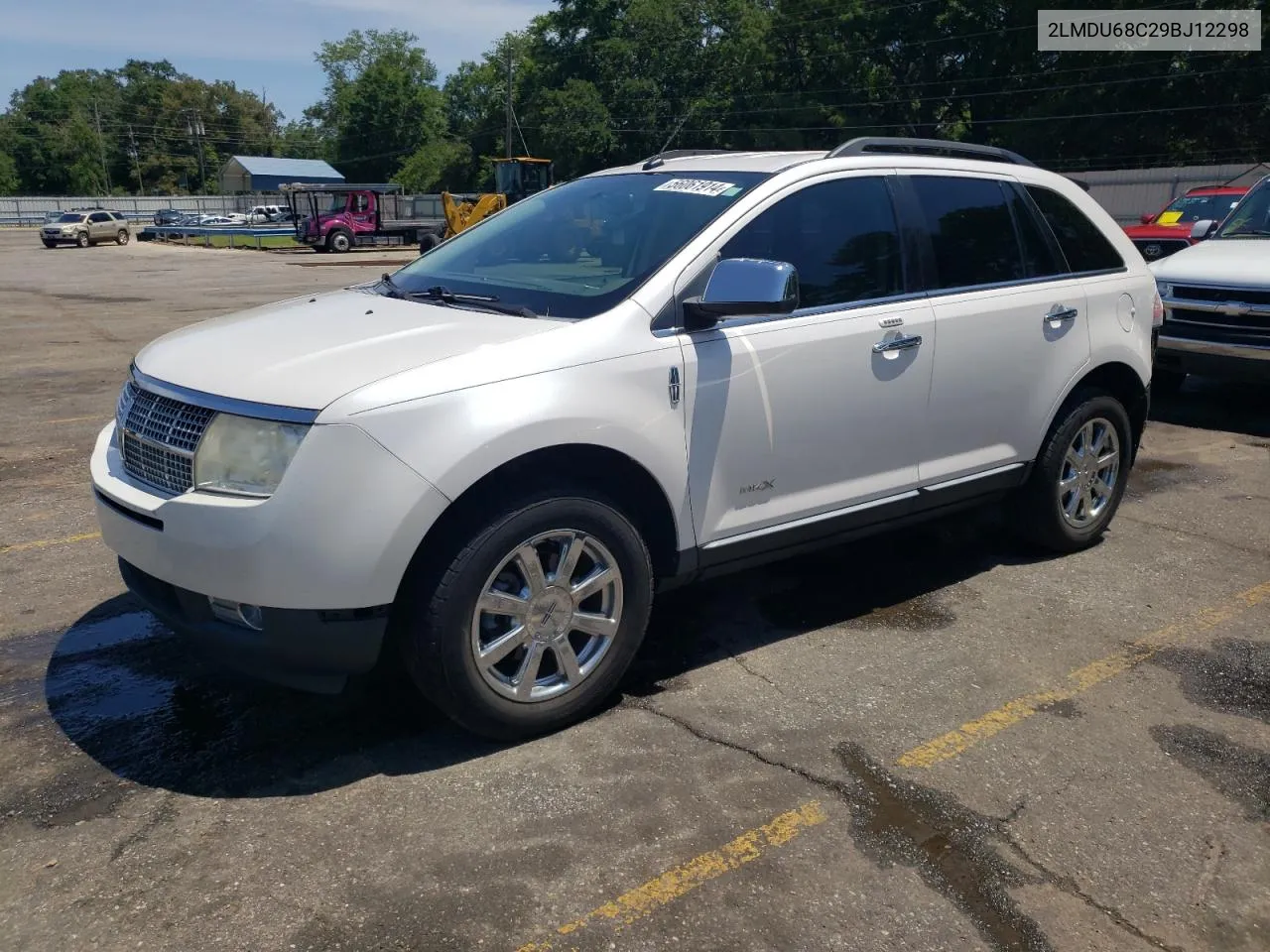 2009 Lincoln Mkx VIN: 2LMDU68C29BJ12298 Lot: 56061914