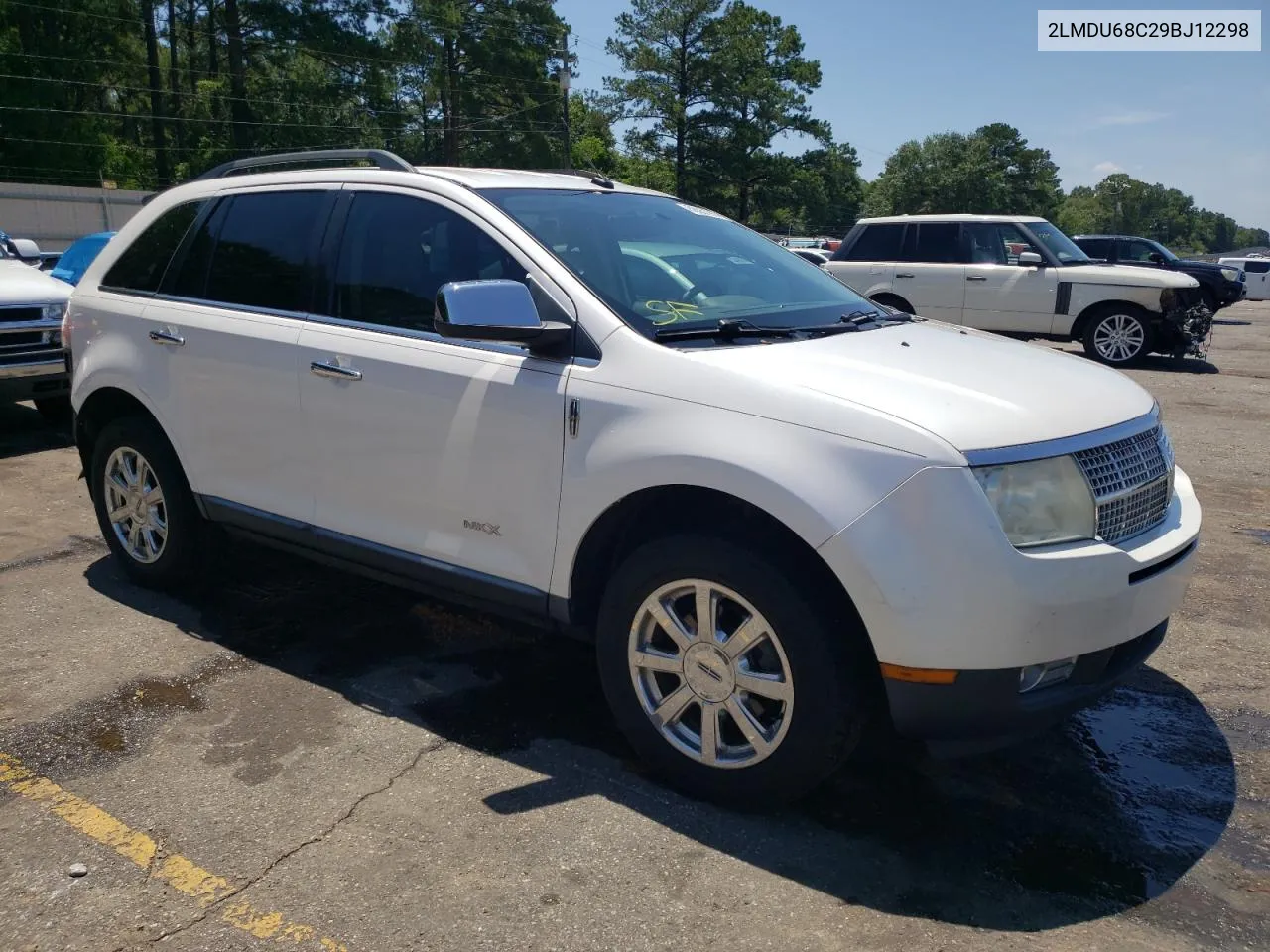 2009 Lincoln Mkx VIN: 2LMDU68C29BJ12298 Lot: 56061914