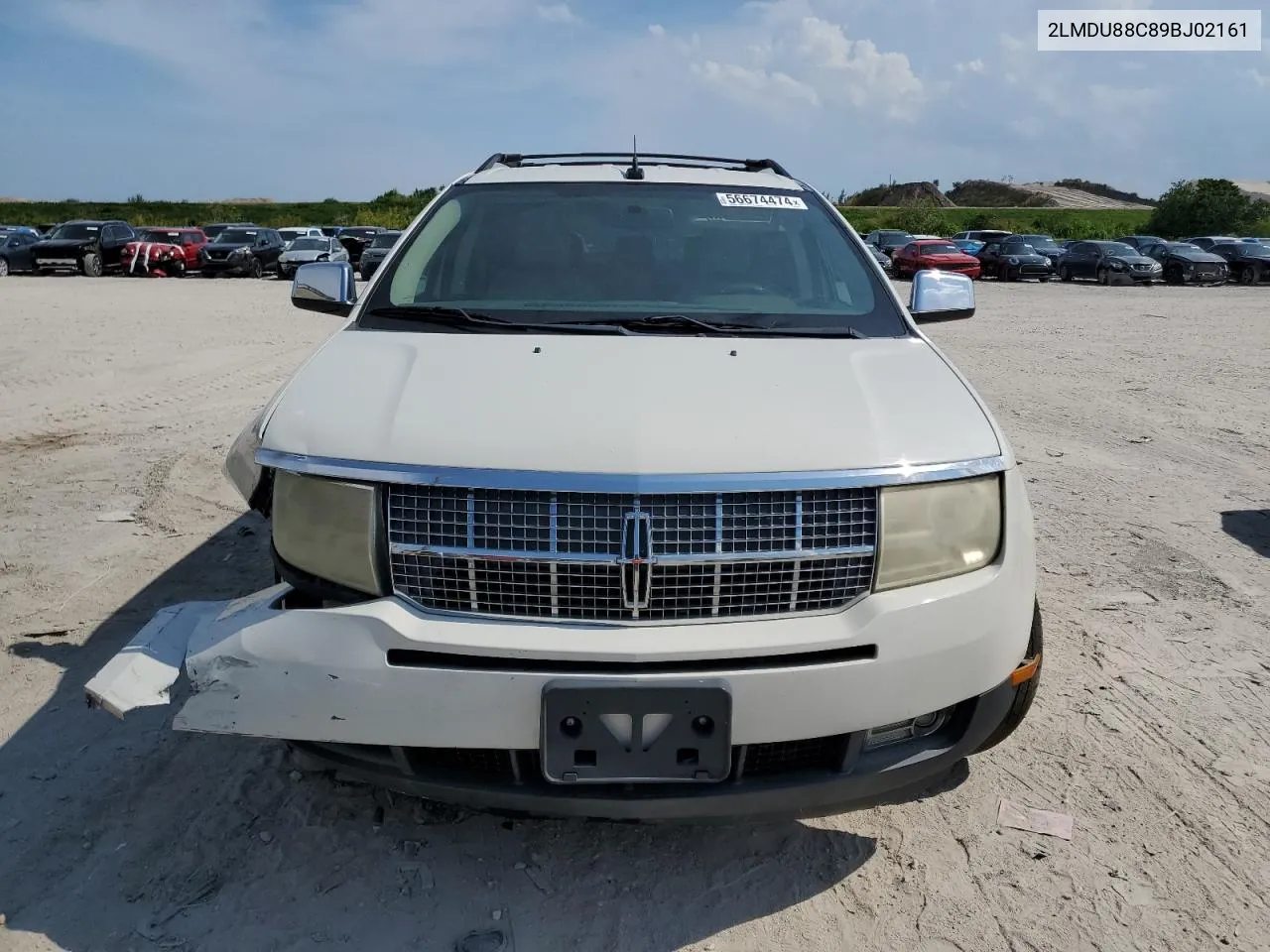 2LMDU88C89BJ02161 2009 Lincoln Mkx