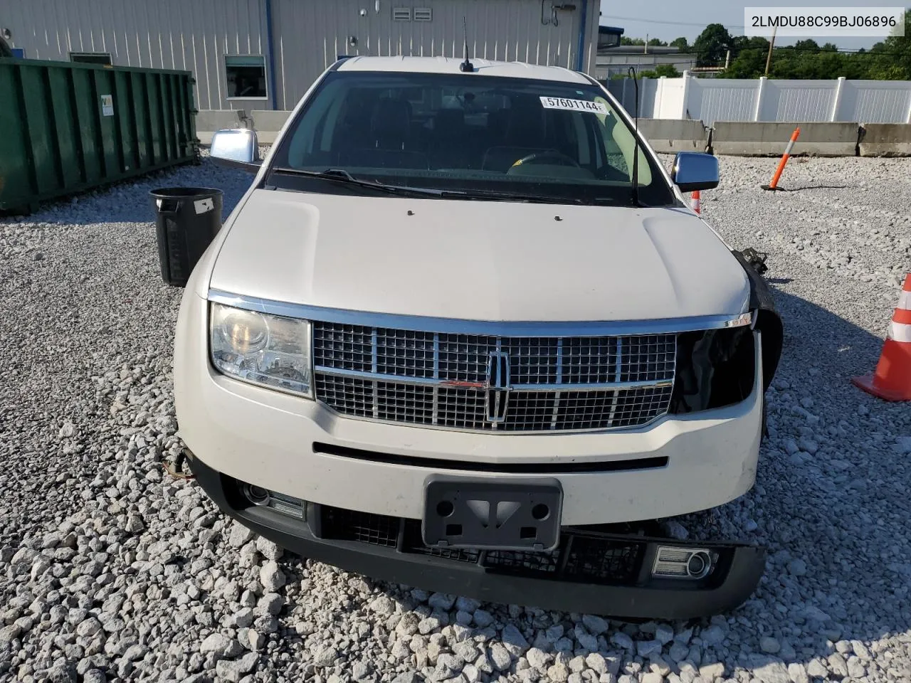 2009 Lincoln Mkx VIN: 2LMDU88C99BJ06896 Lot: 57601144