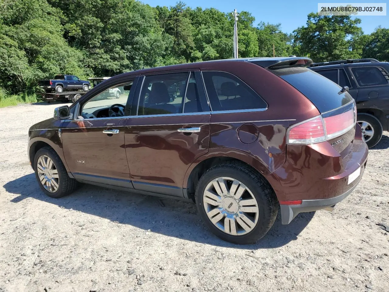 2009 Lincoln Mkx VIN: 2LMDU88C79BJ02748 Lot: 61383834