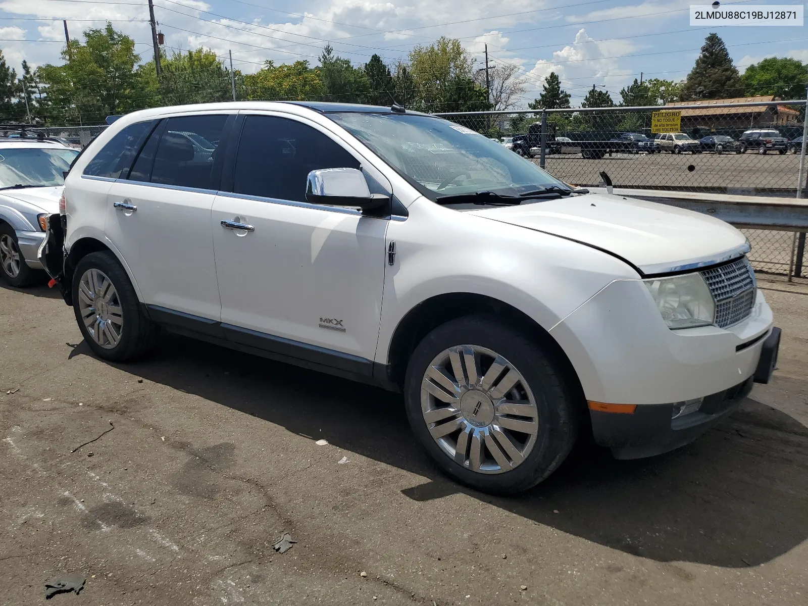 2009 Lincoln Mkx VIN: 2LMDU88C19BJ12871 Lot: 66431314