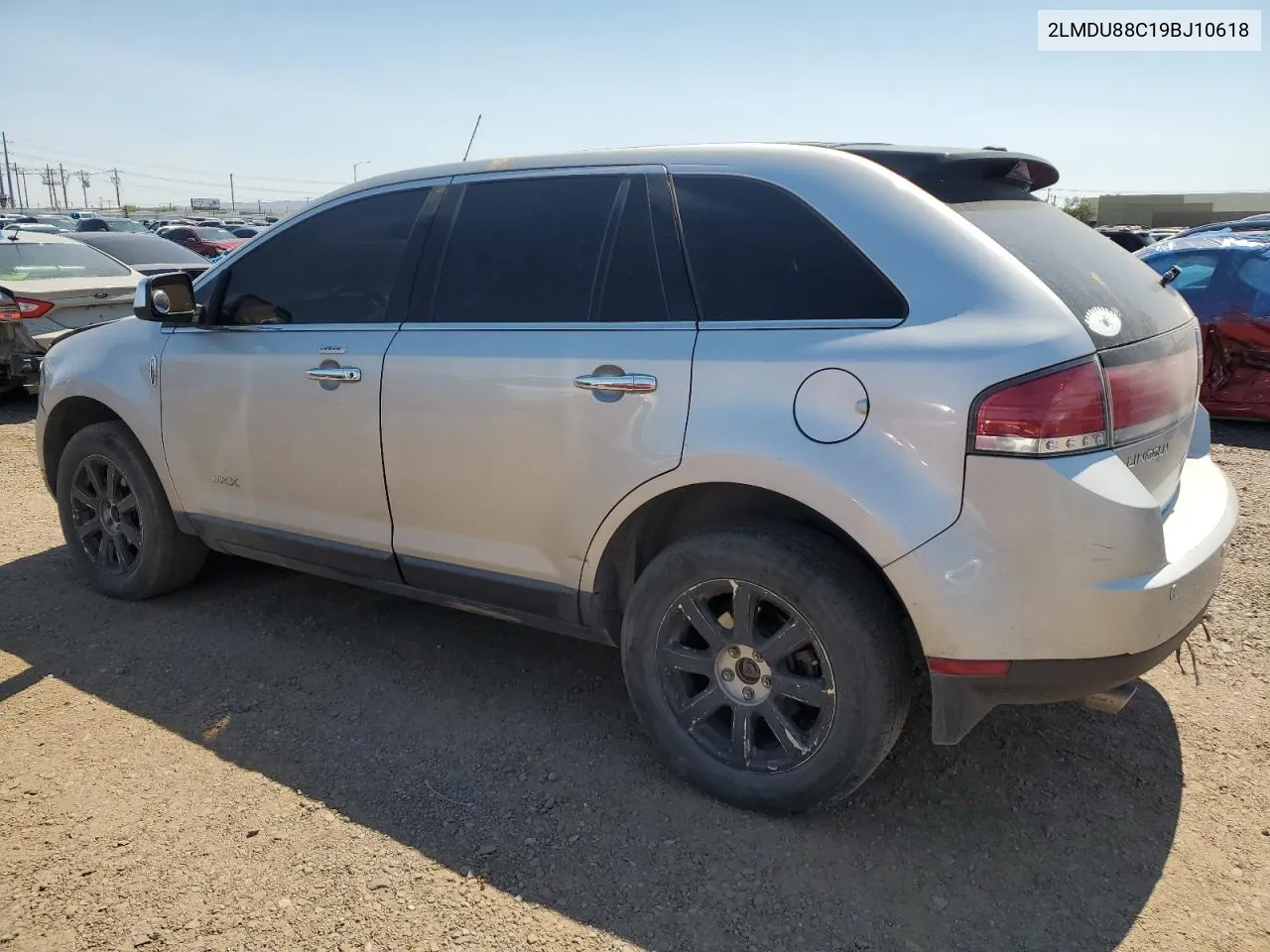 2009 Lincoln Mkx VIN: 2LMDU88C19BJ10618 Lot: 70256084