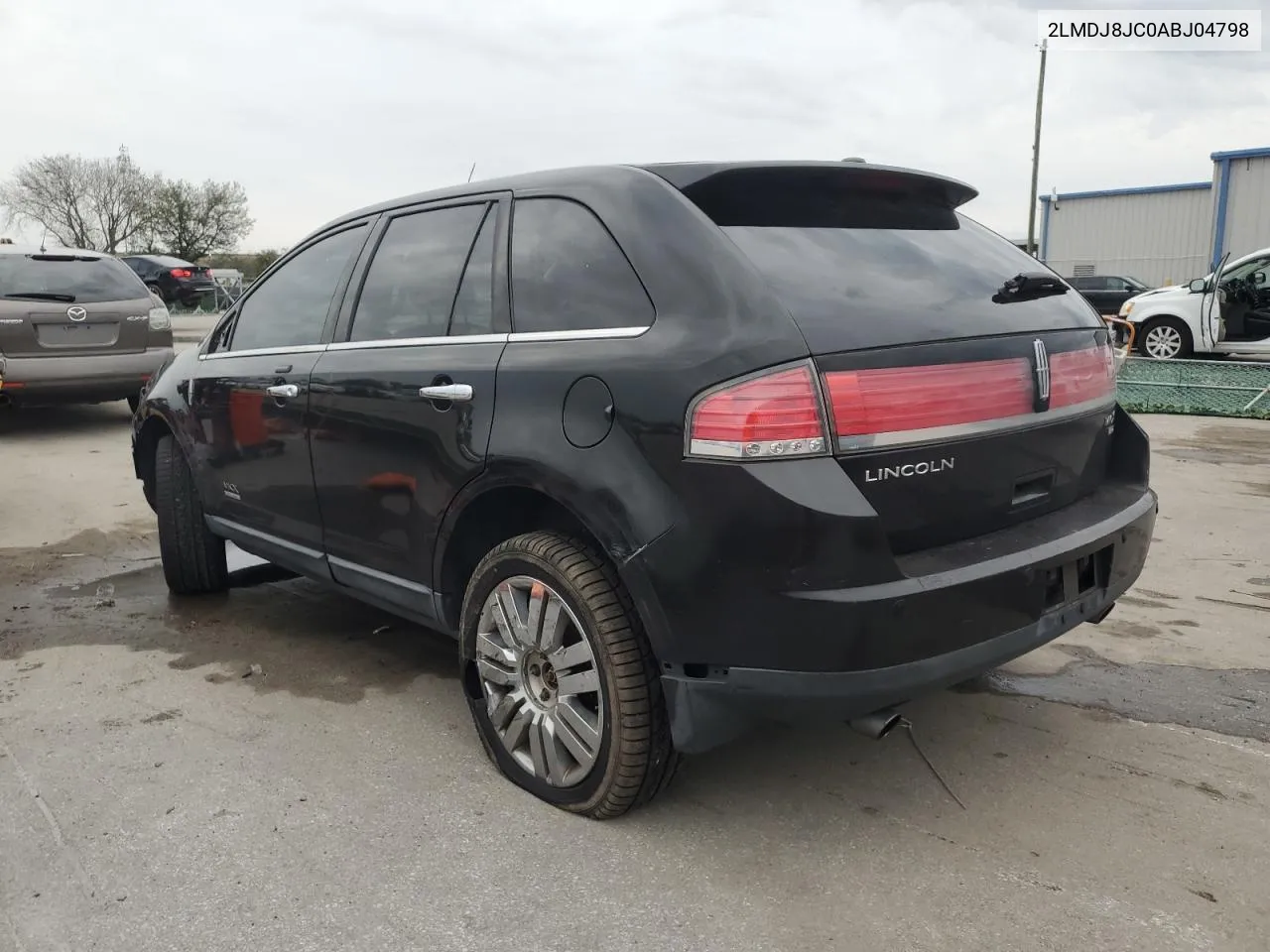 2LMDJ8JC0ABJ04798 2010 Lincoln Mkx