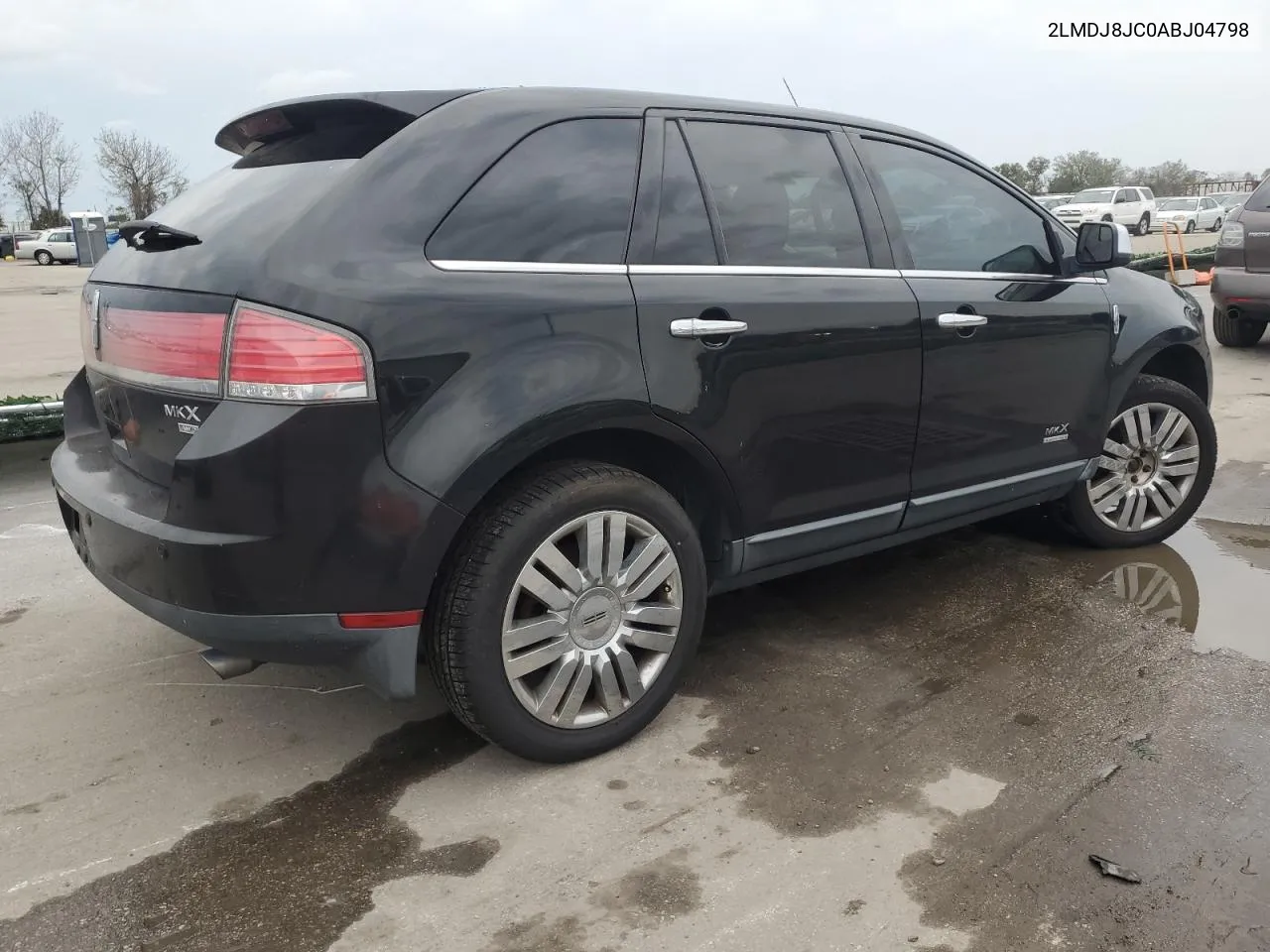 2010 Lincoln Mkx VIN: 2LMDJ8JC0ABJ04798 Lot: 37517384