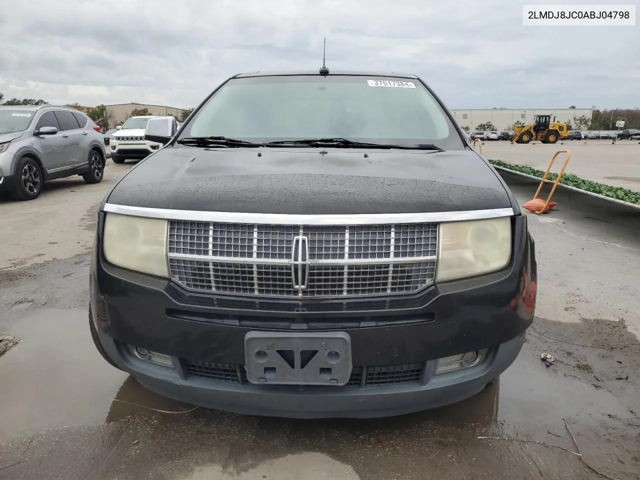 2010 Lincoln Mkx VIN: 2LMDJ8JC0ABJ04798 Lot: 37517384