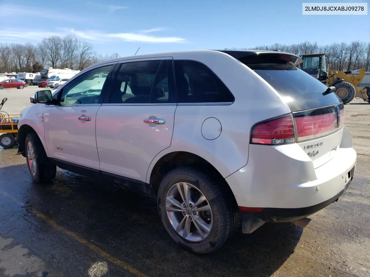 2010 Lincoln Mkx VIN: 2LMDJ8JCXABJ09278 Lot: 44818174