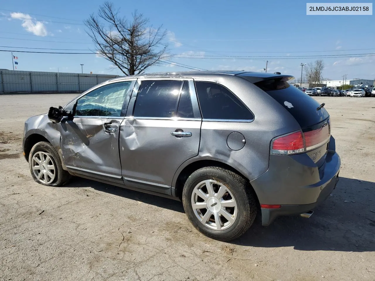 2010 Lincoln Mkx VIN: 2LMDJ6JC3ABJ02158 Lot: 48299784