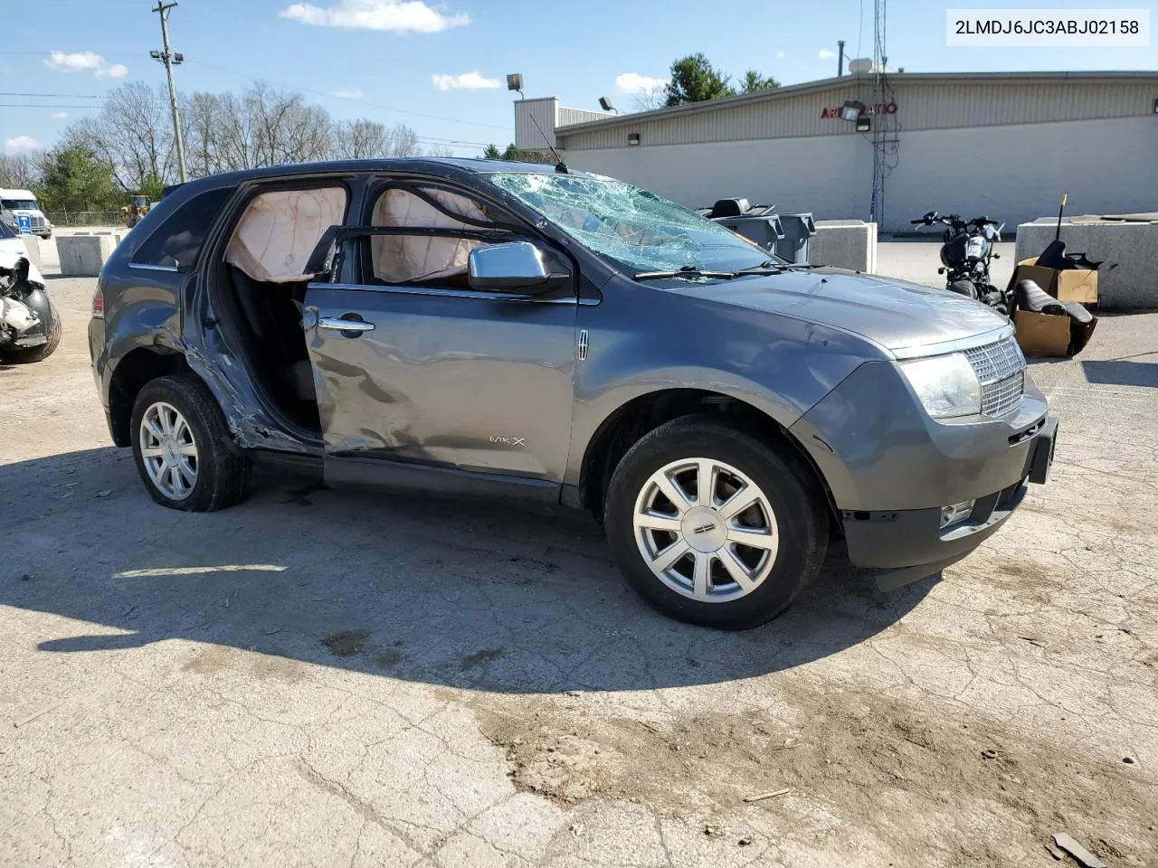 2010 Lincoln Mkx VIN: 2LMDJ6JC3ABJ02158 Lot: 48299784