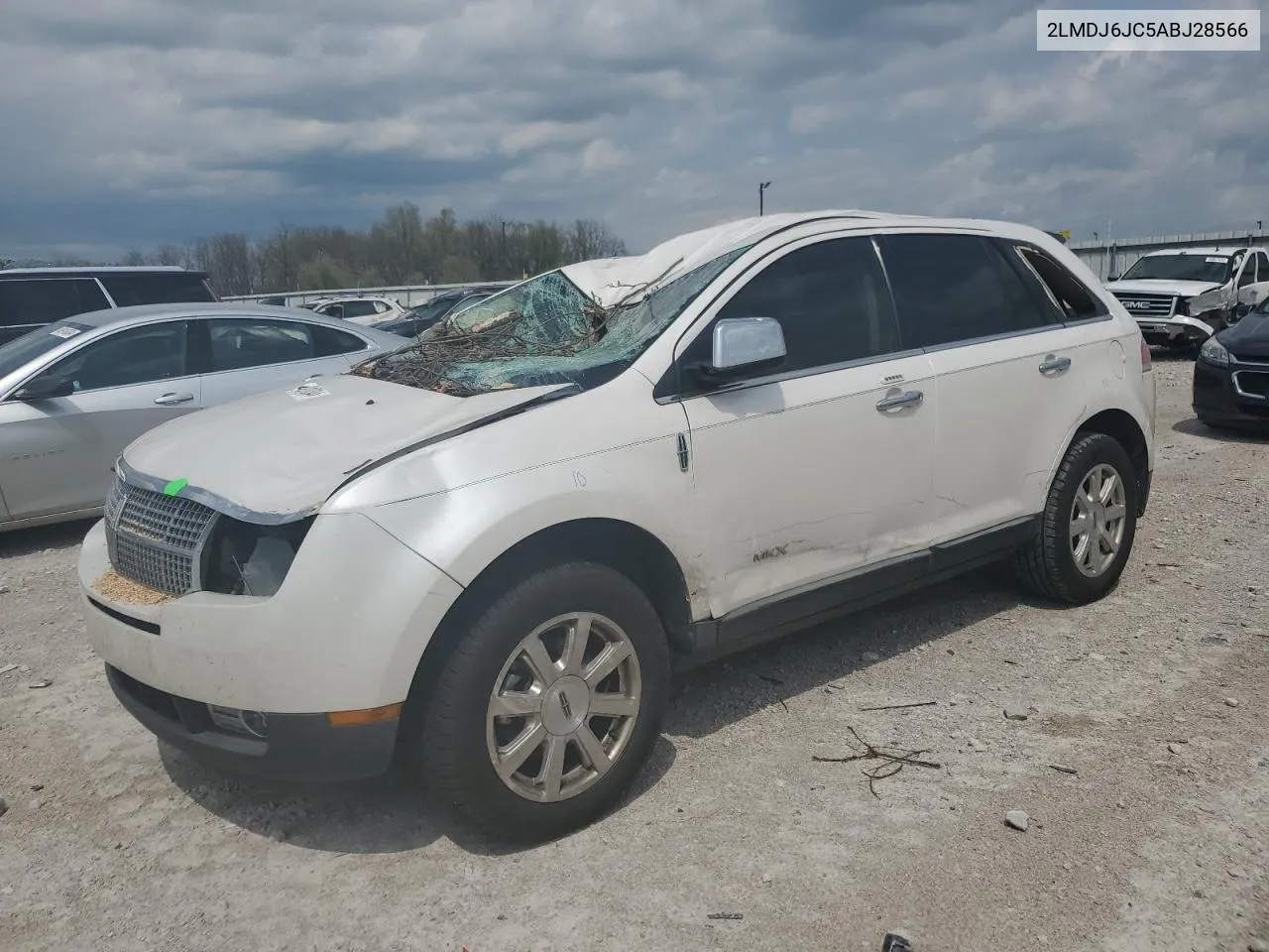 2010 Lincoln Mkx VIN: 2LMDJ6JC5ABJ28566 Lot: 49910344