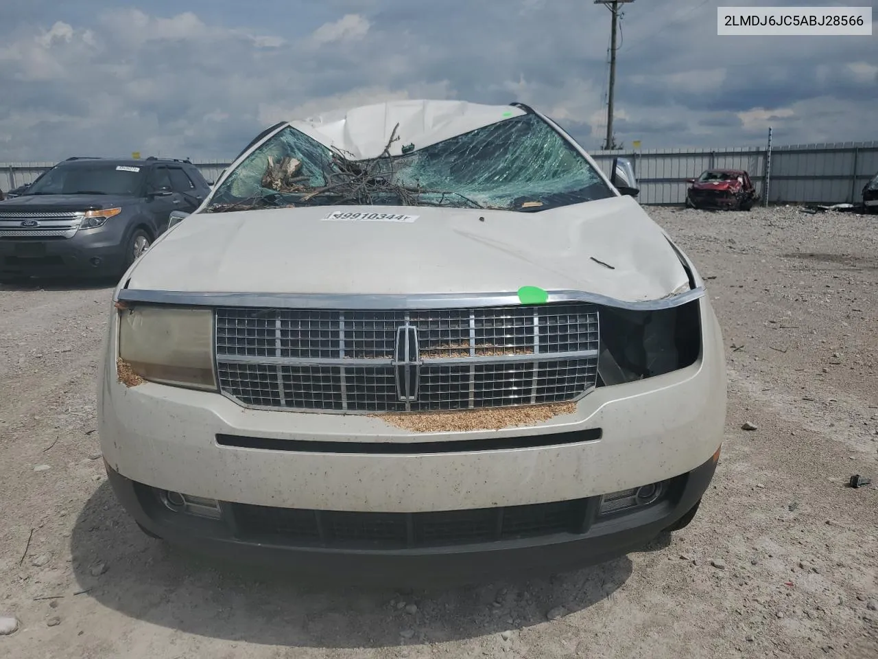 2010 Lincoln Mkx VIN: 2LMDJ6JC5ABJ28566 Lot: 49910344