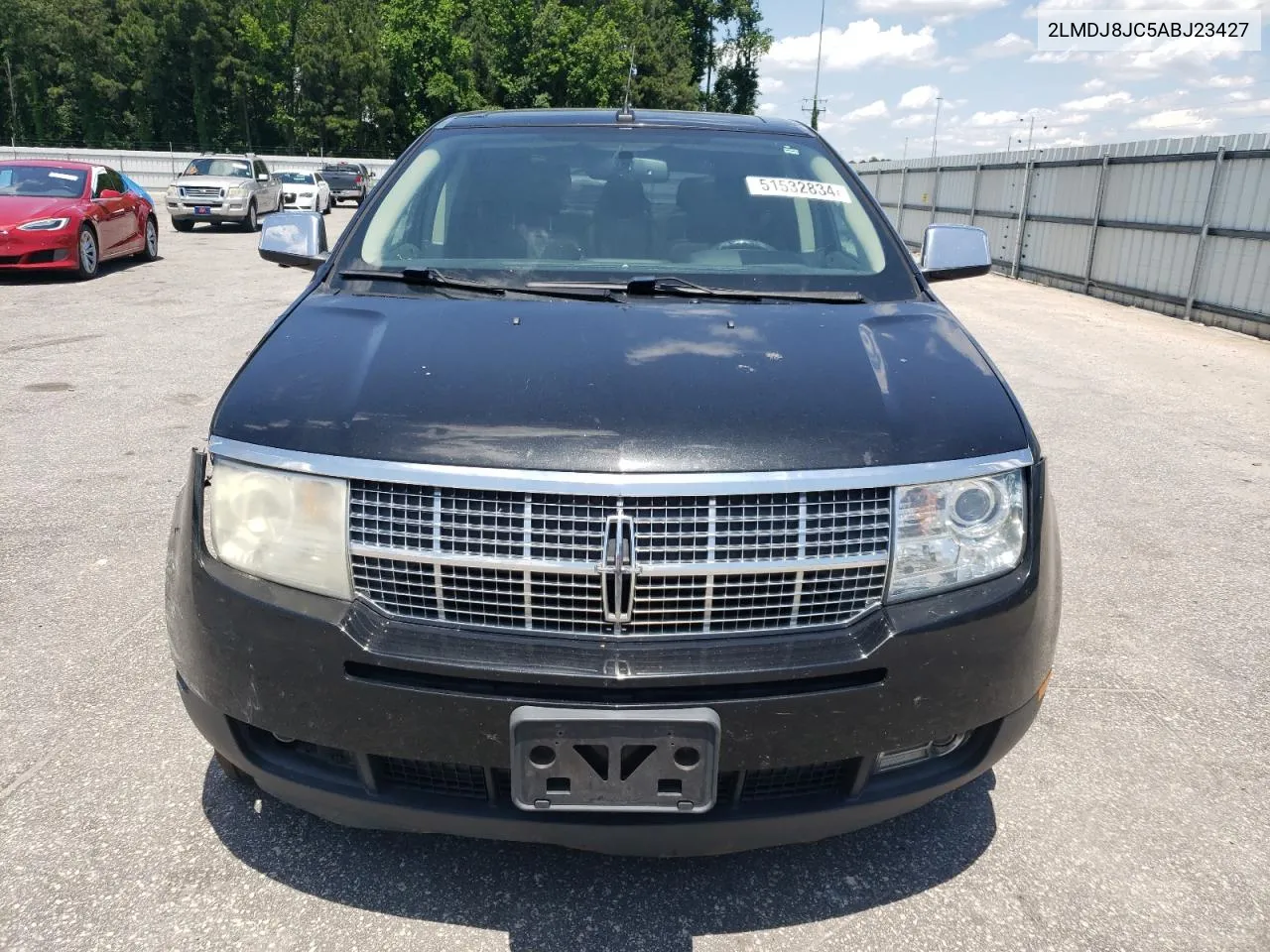 2010 Lincoln Mkx VIN: 2LMDJ8JC5ABJ23427 Lot: 51532834