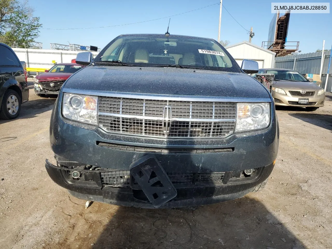 2LMDJ8JC8ABJ28850 2010 Lincoln Mkx