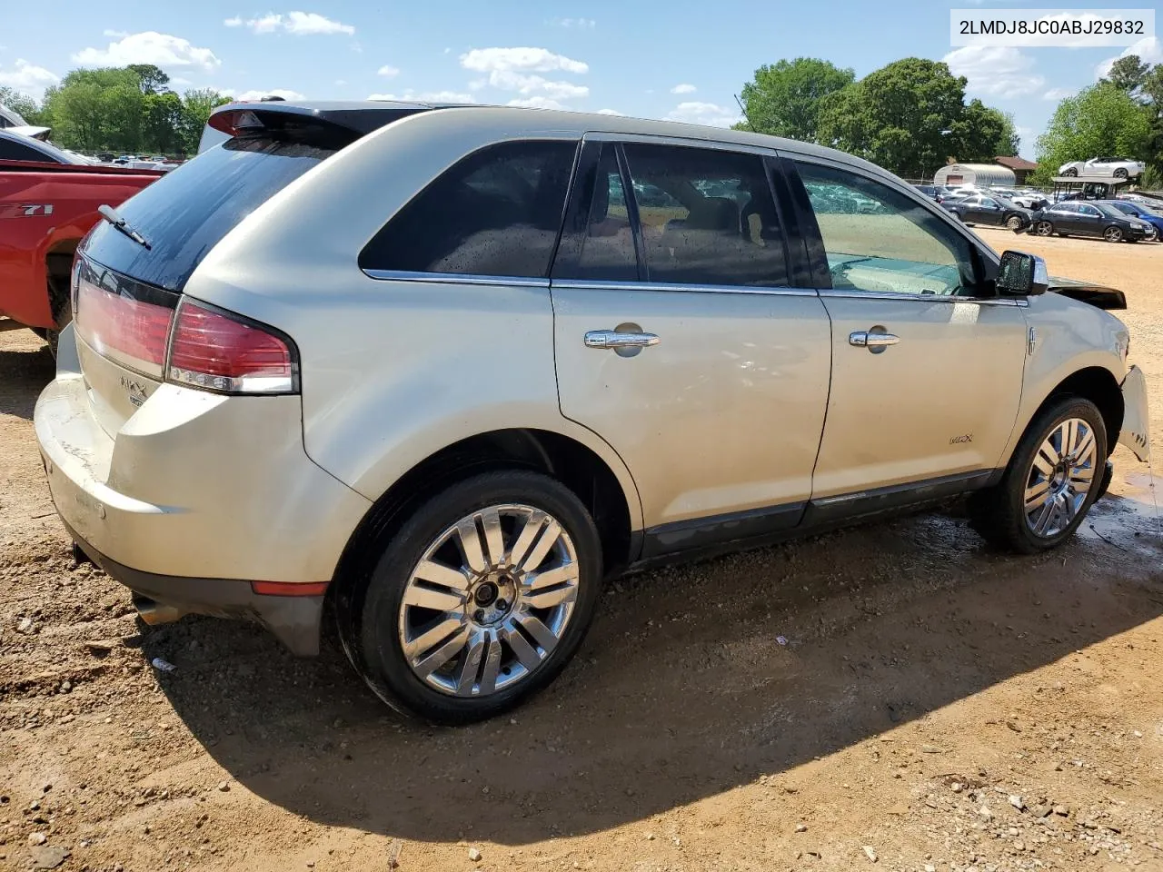 2010 Lincoln Mkx VIN: 2LMDJ8JC0ABJ29832 Lot: 52328134