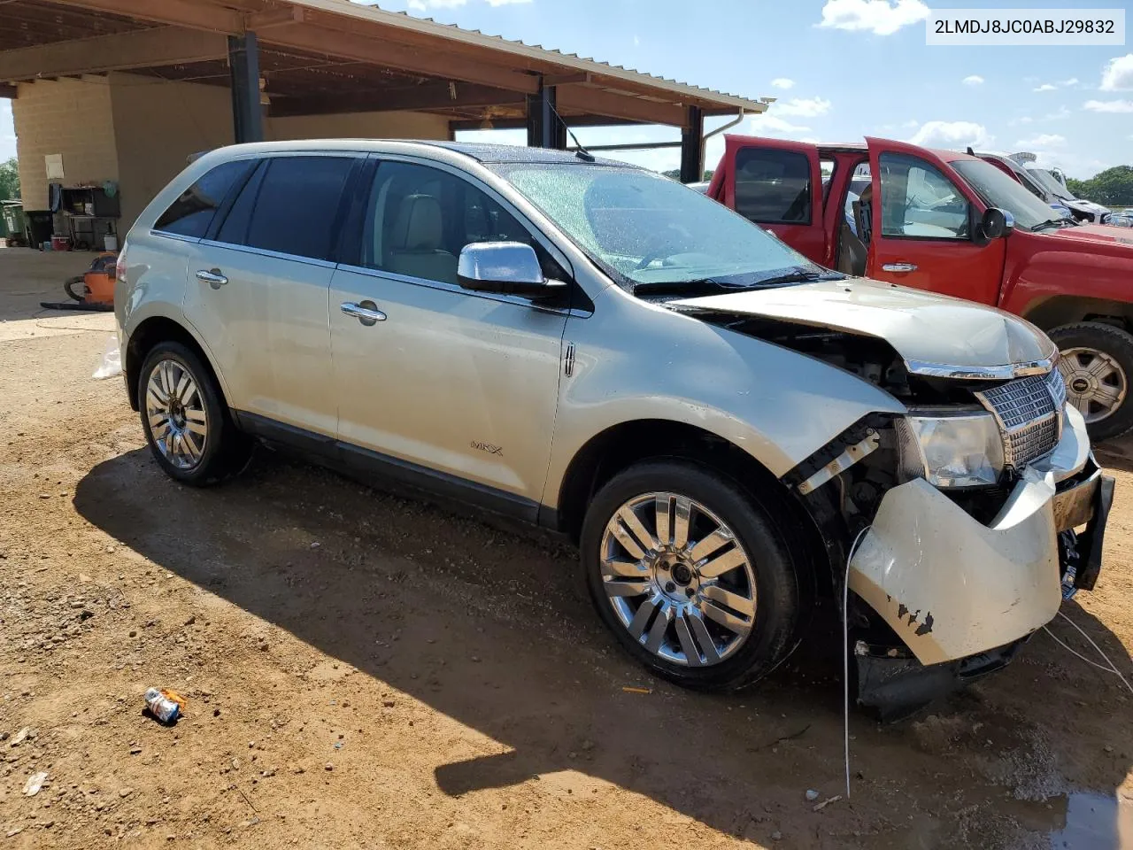 2010 Lincoln Mkx VIN: 2LMDJ8JC0ABJ29832 Lot: 52328134