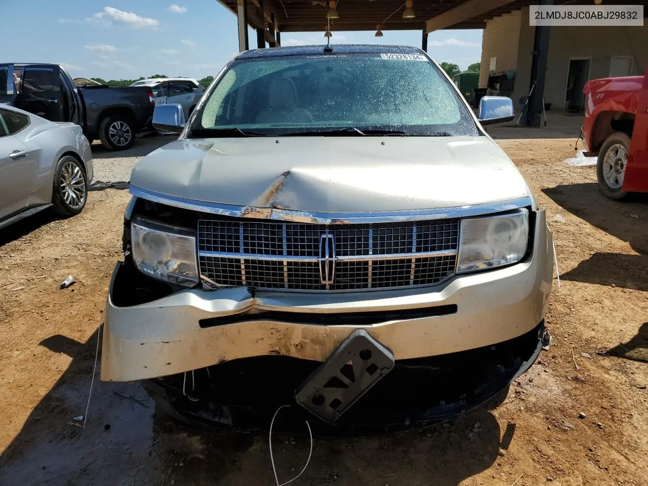 2010 Lincoln Mkx VIN: 2LMDJ8JC0ABJ29832 Lot: 52328134