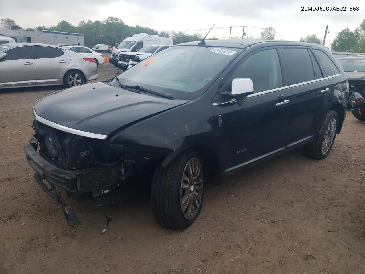 2010 Lincoln Mkx VIN: 2LMDJ6JC9ABJ21653 Lot: 53037824