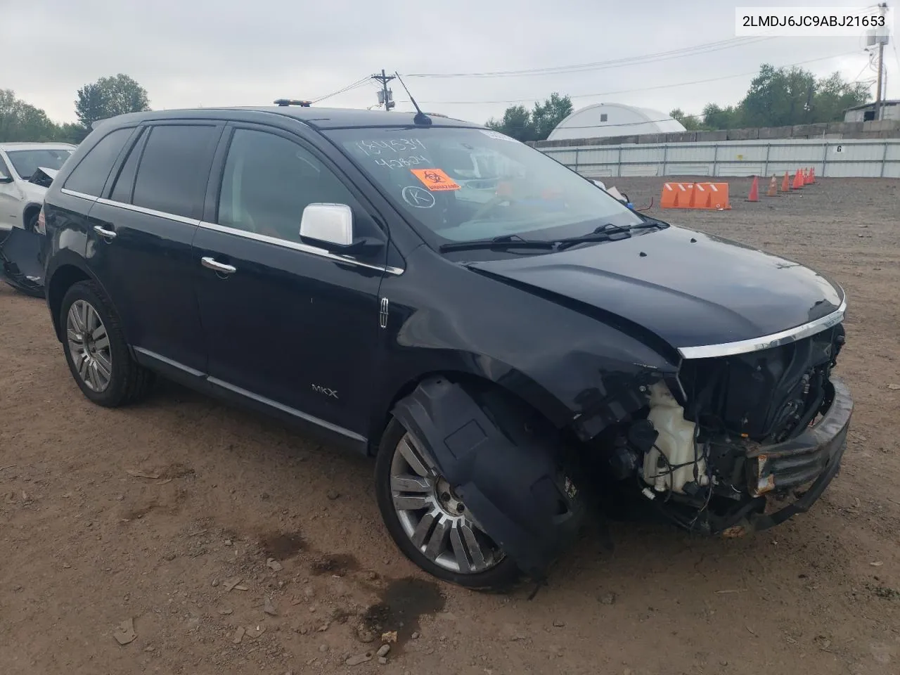 2010 Lincoln Mkx VIN: 2LMDJ6JC9ABJ21653 Lot: 53037824