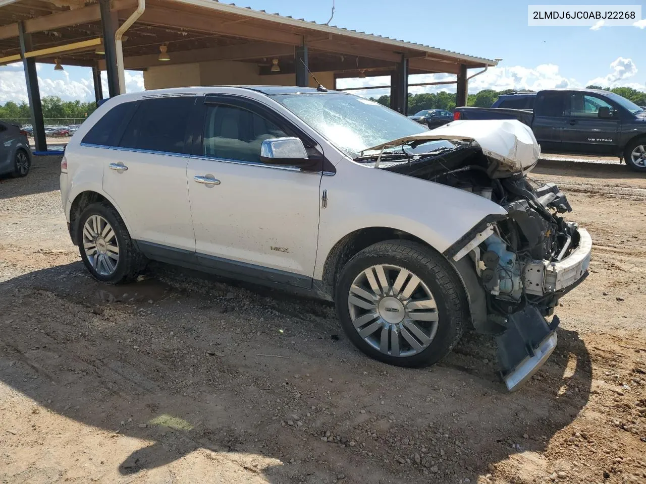 2010 Lincoln Mkx VIN: 2LMDJ6JC0ABJ22268 Lot: 53128074