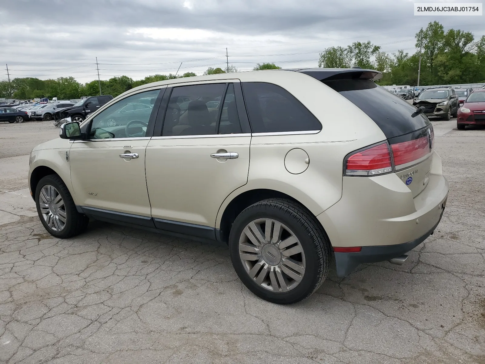 2010 Lincoln Mkx VIN: 2LMDJ6JC3ABJ01754 Lot: 53493974