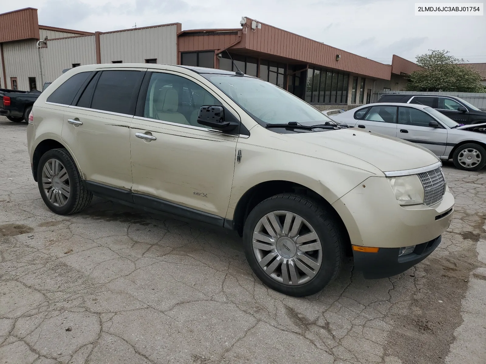 2010 Lincoln Mkx VIN: 2LMDJ6JC3ABJ01754 Lot: 53493974