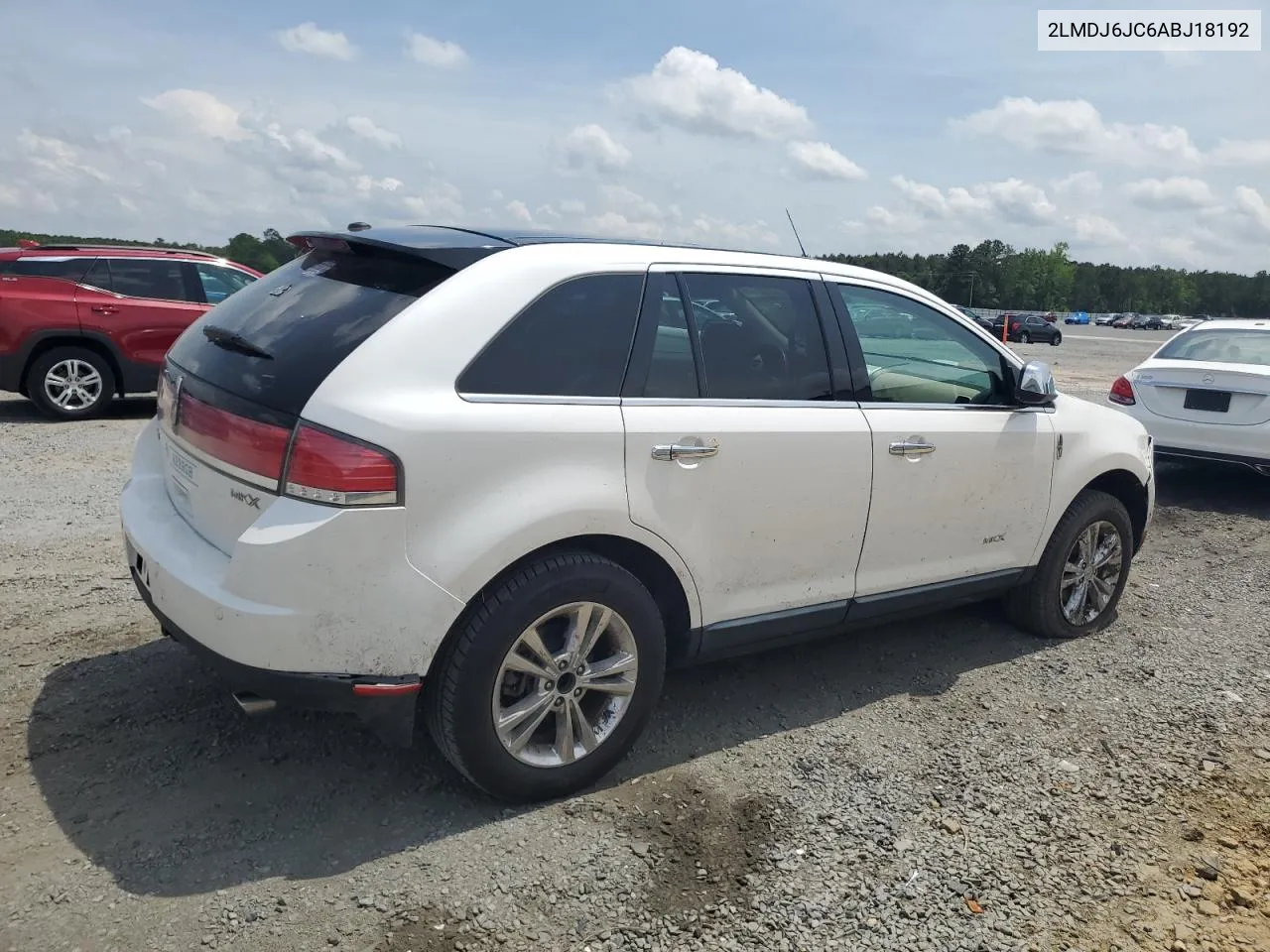 2010 Lincoln Mkx VIN: 2LMDJ6JC6ABJ18192 Lot: 53515044