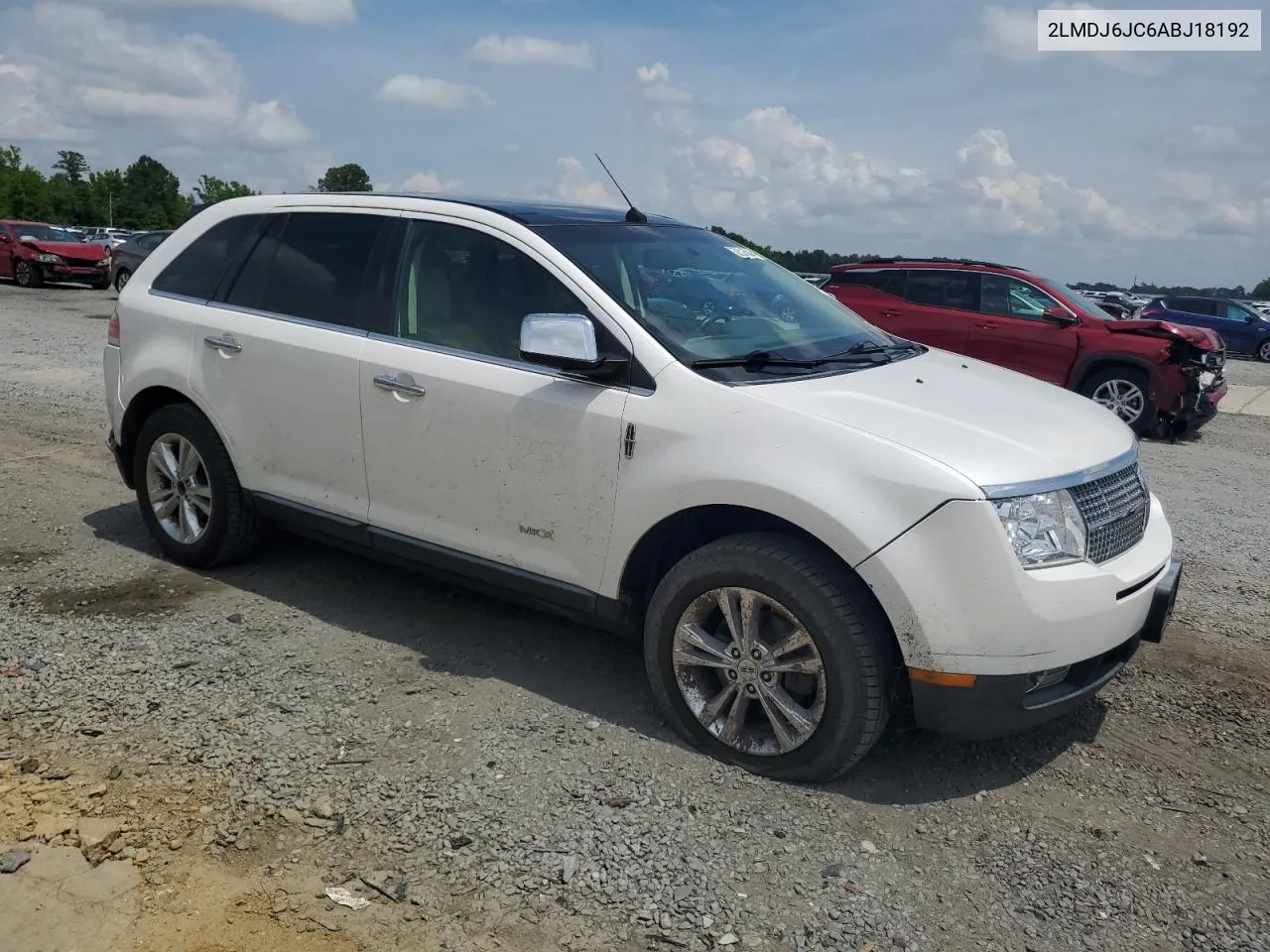 2010 Lincoln Mkx VIN: 2LMDJ6JC6ABJ18192 Lot: 53515044