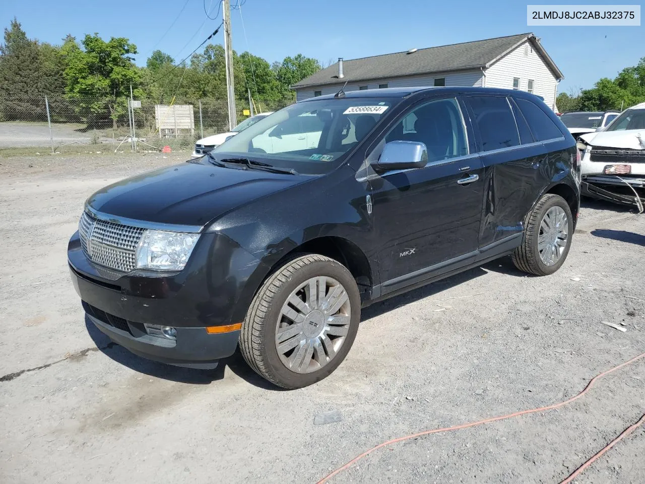 2010 Lincoln Mkx VIN: 2LMDJ8JC2ABJ32375 Lot: 53588634